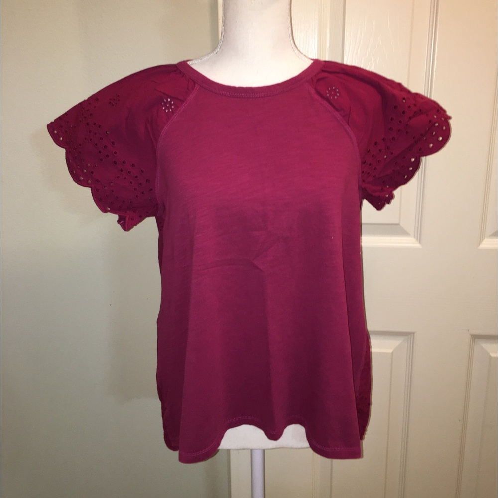 Lauren Conrad Eyelet Top
